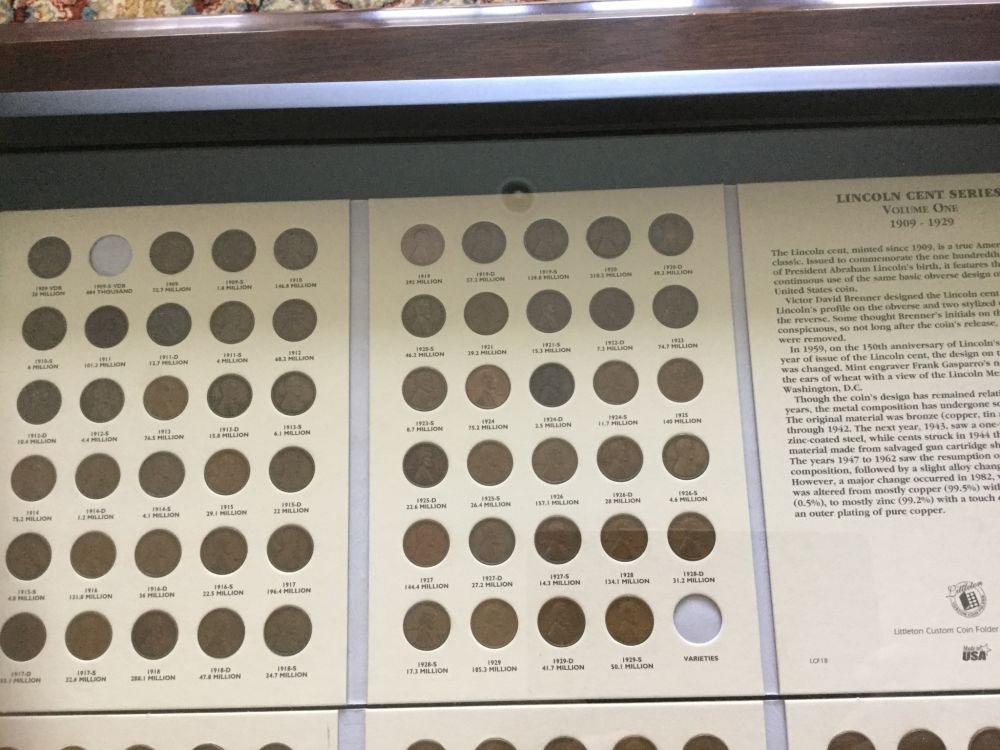 Lincoln-Wheat-Cents-Shadow-Box