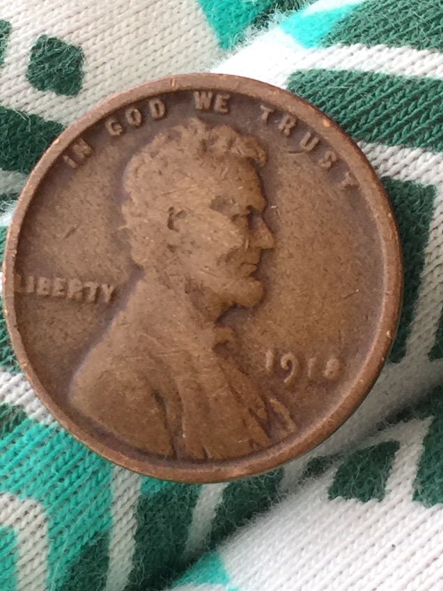 1918-Wheat--Cent-Lam-Error