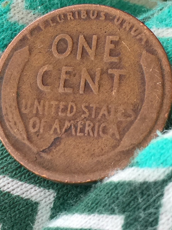 1918-Wheat--Cent-Lam-Error