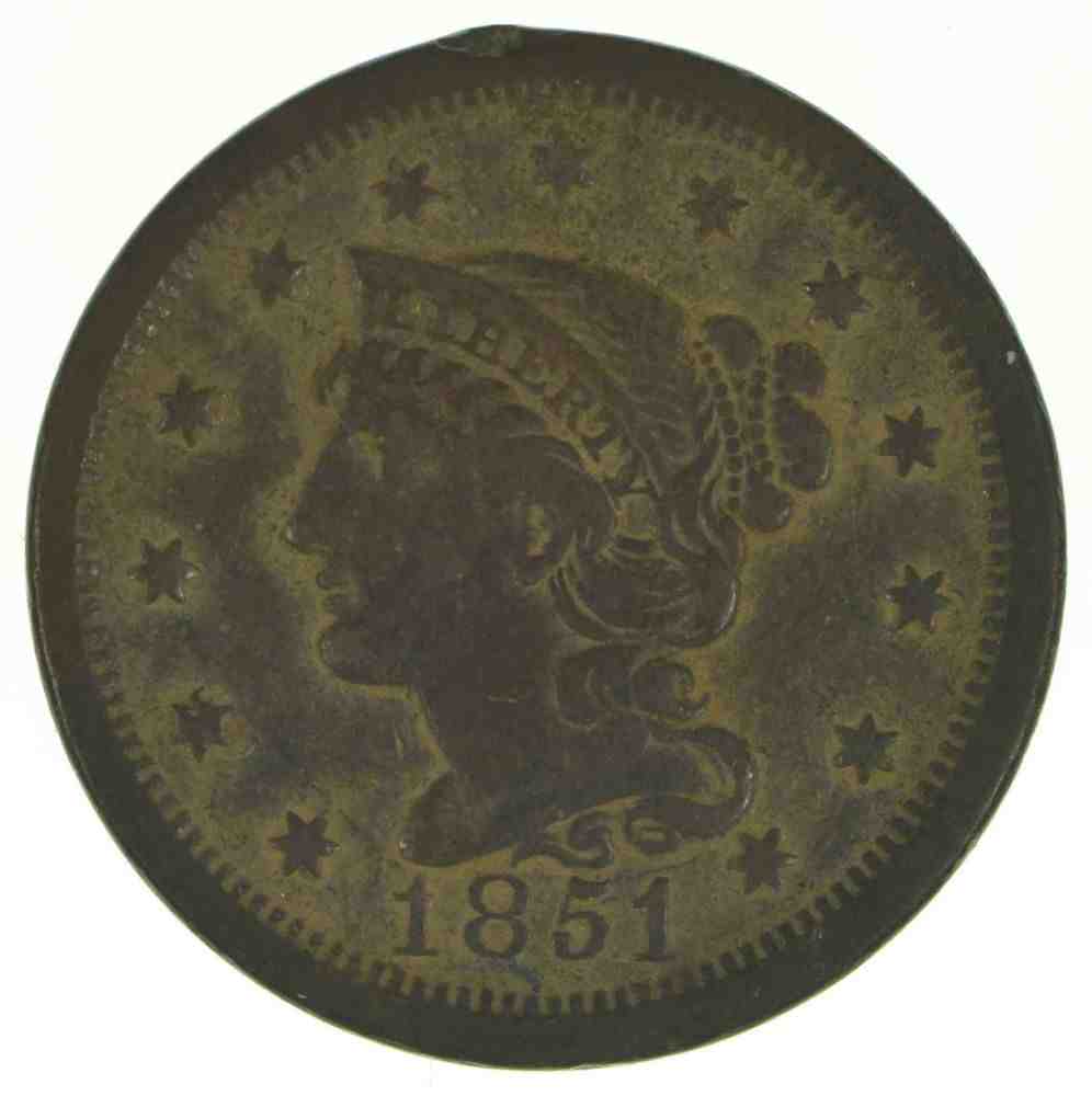 1851-Braided-Hair-Large-Cent...grade-Opinions