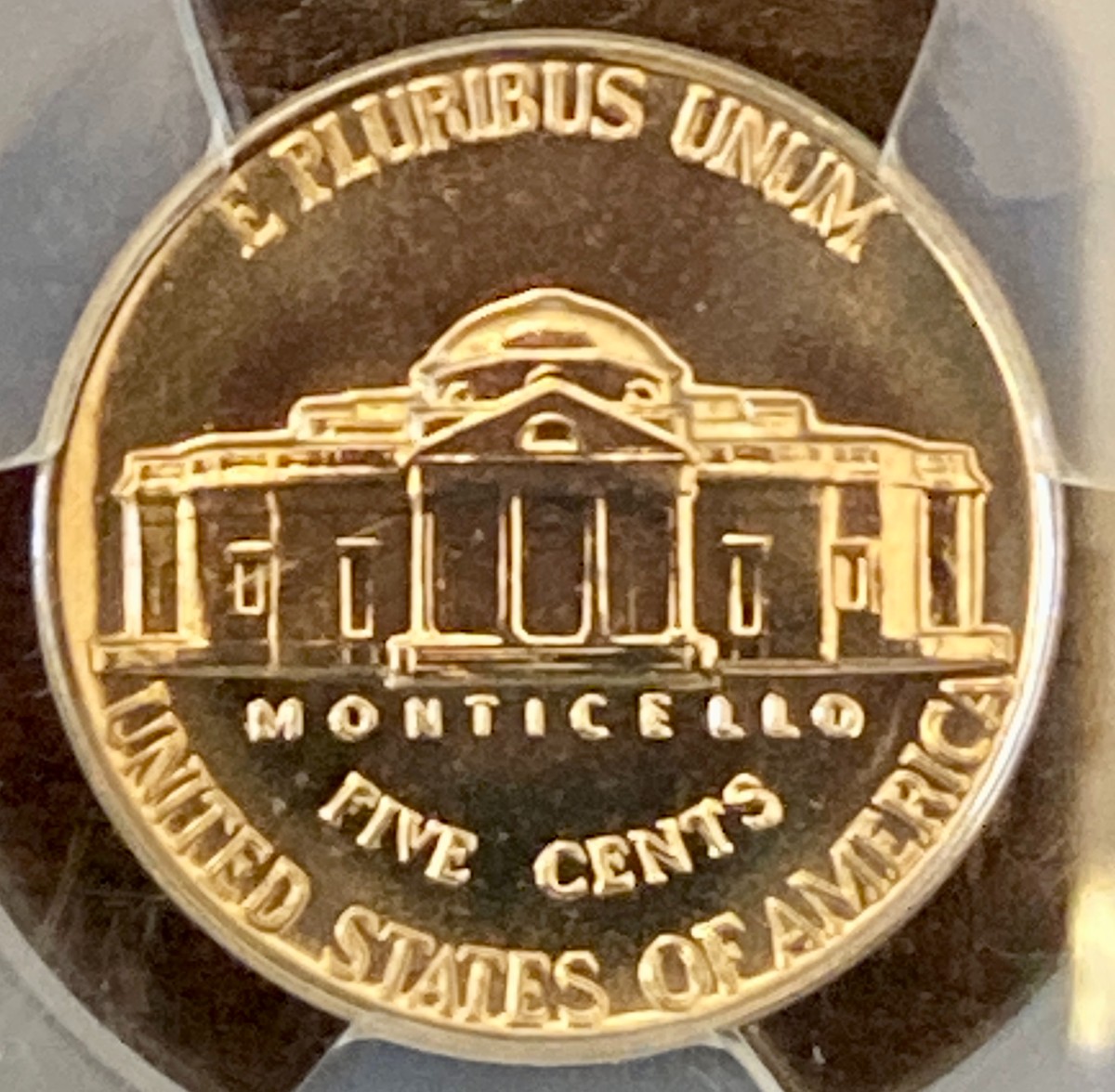 1955-Jefferson-Proof-Nickel,-Tdr---Looking-For-Split-Serifs!