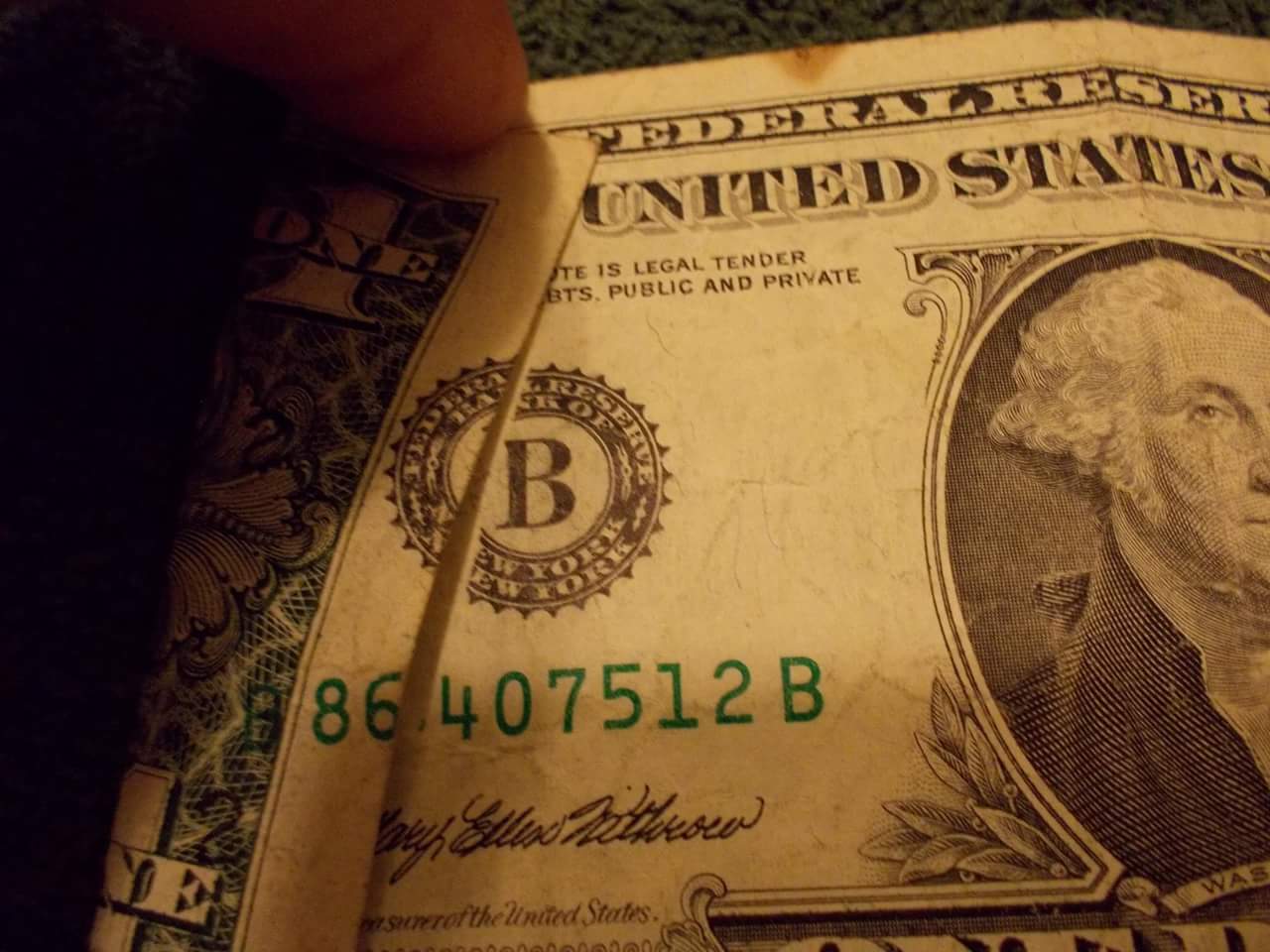 Misprint-1995-$1-Bill-Please-Help!