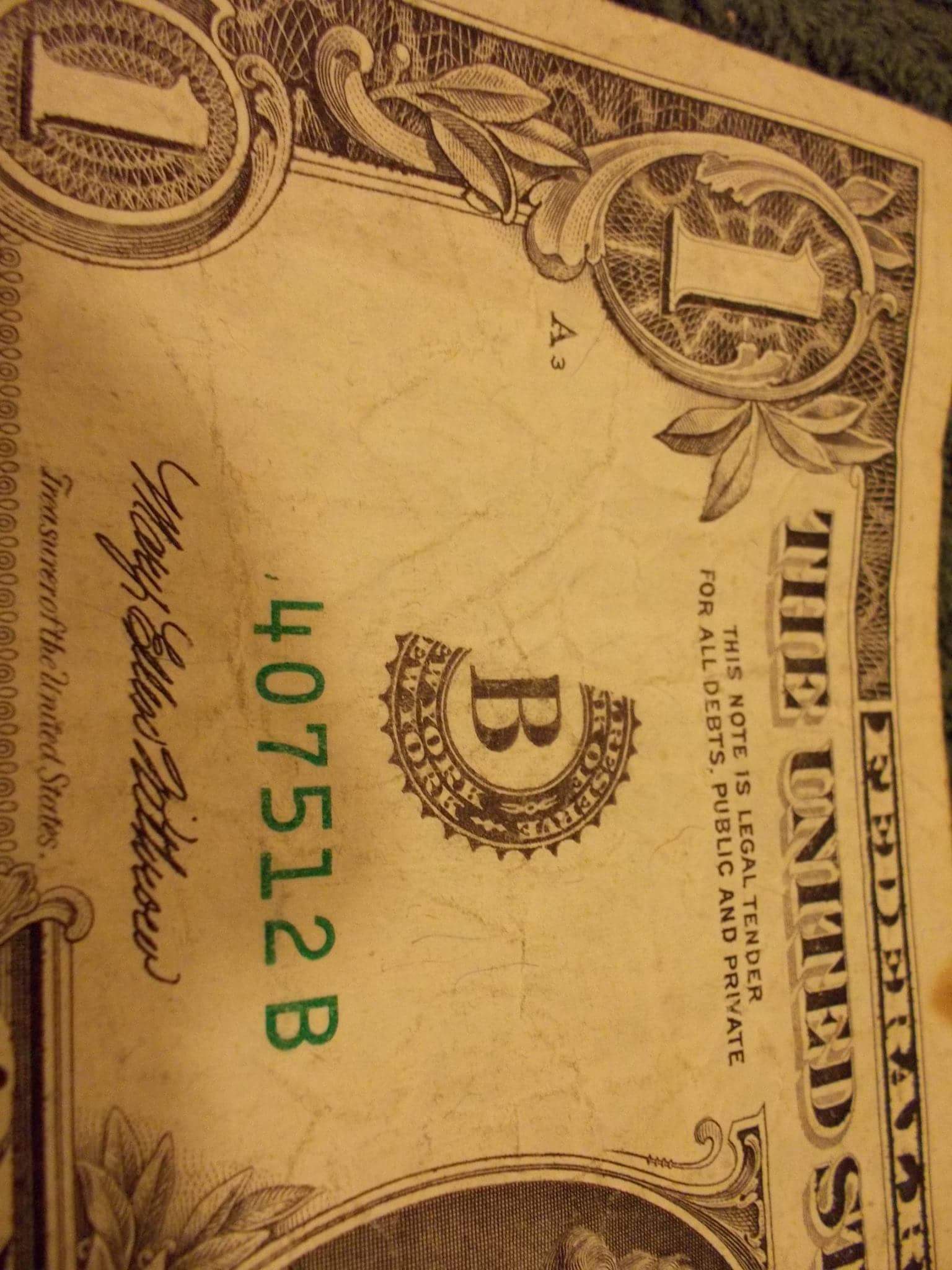 Misprint-1995-$1-Bill-Please-Help!