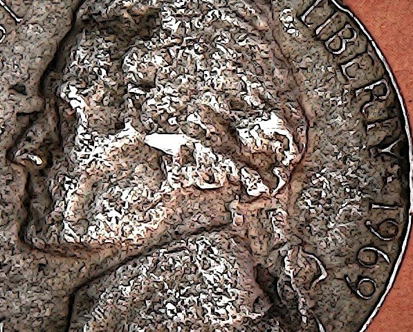 1969-Jefferson-Nickel---Weighing-3.9g---Canadian-5-Cent?