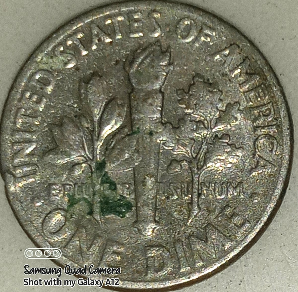 1974-Roosevelt-Dime.-May-Be-Stamped-Twice?