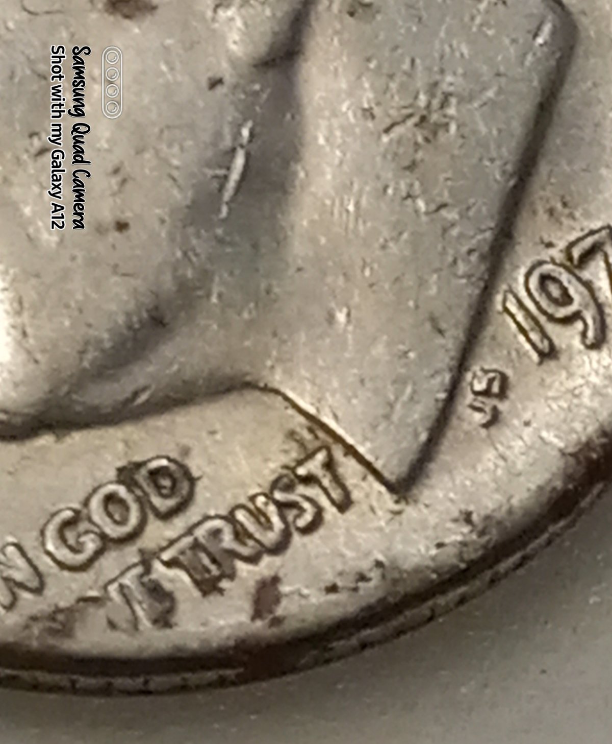 1974-Roosevelt-Dime.-May-Be-Stamped-Twice?