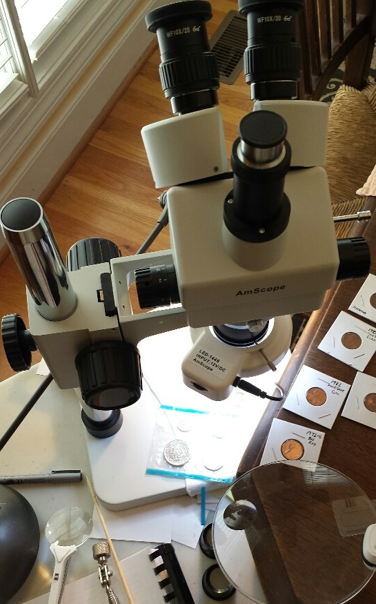 Microscope-/-Coin-Photography