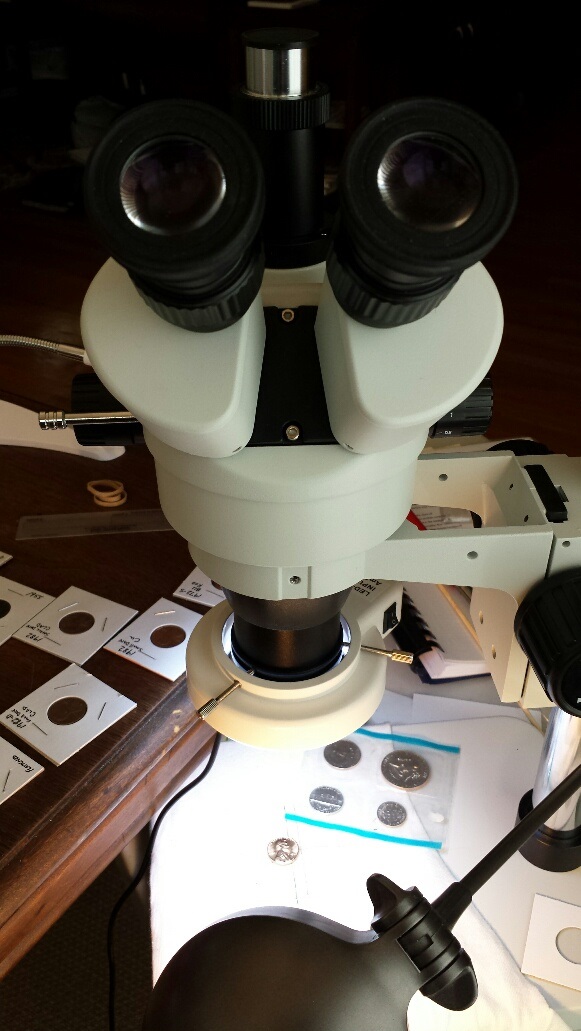 Microscope-/-Coin-Photography