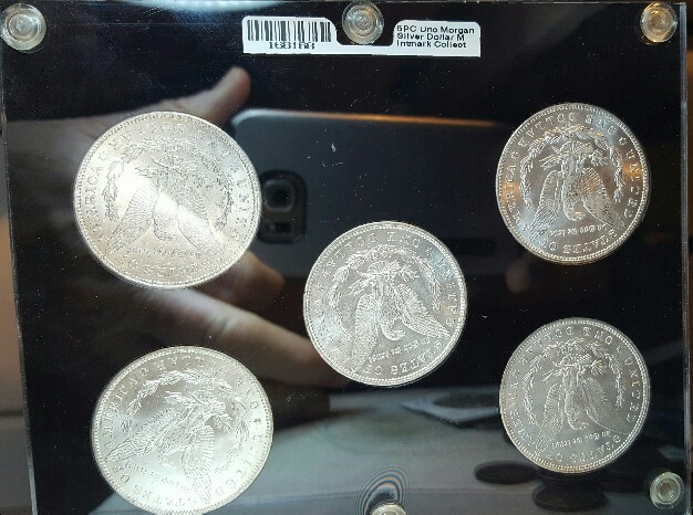 5-Mints-Of-Morgan-Silver-Dollars-Set