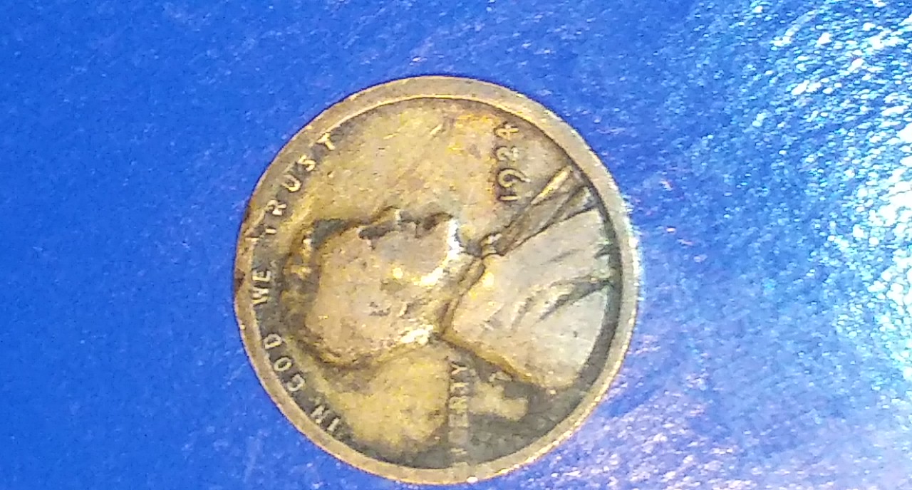 I-Have-A-1928-Lincoln-Wheat-Cent-With-An-Almost-Blank-Reverse.