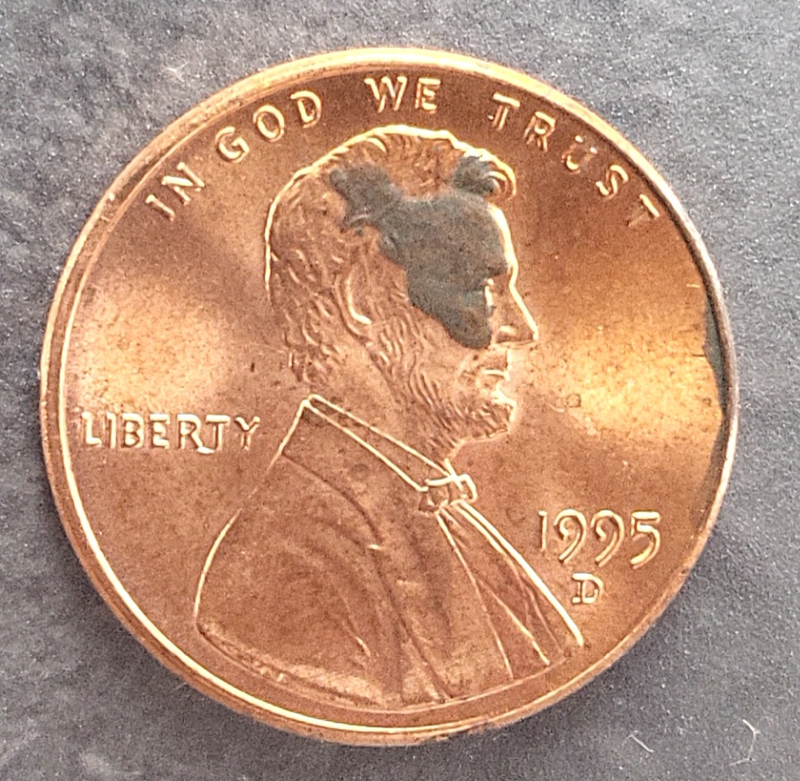 1995-Lincoln-Penny-W/Mask