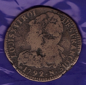France---1792-2-Sols-With-Odd-Edge