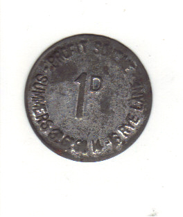 Unidentified-Shop-1d-Token,-Probably-British