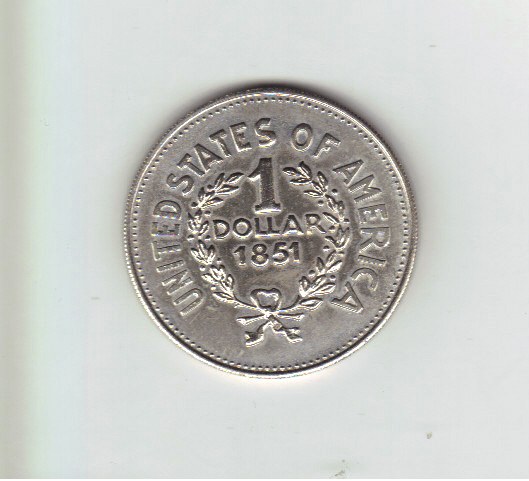 USA-1-Dollar-1851-?