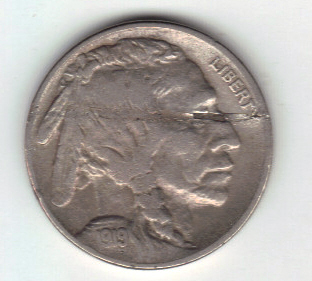 1919-Nickel-With-Obverse-Die-Break