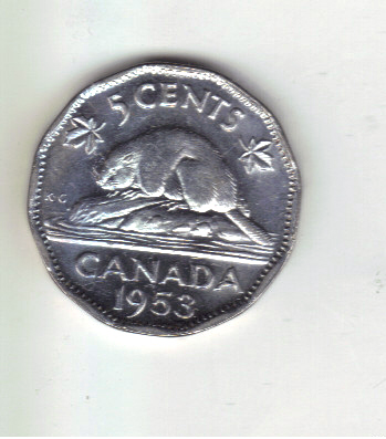 Canada-5c-1953---Which-Variety---Specimen-1-Of-2-?