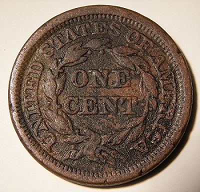 Low-Grade-1847-N-23-Large-Cent-With-Unique-7?