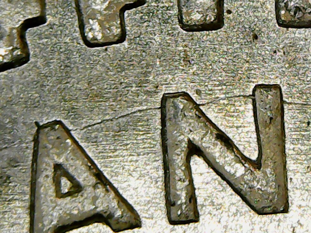 1959-Un-Peso;-40�-CCw;-350�-Crack;-&-Doubled