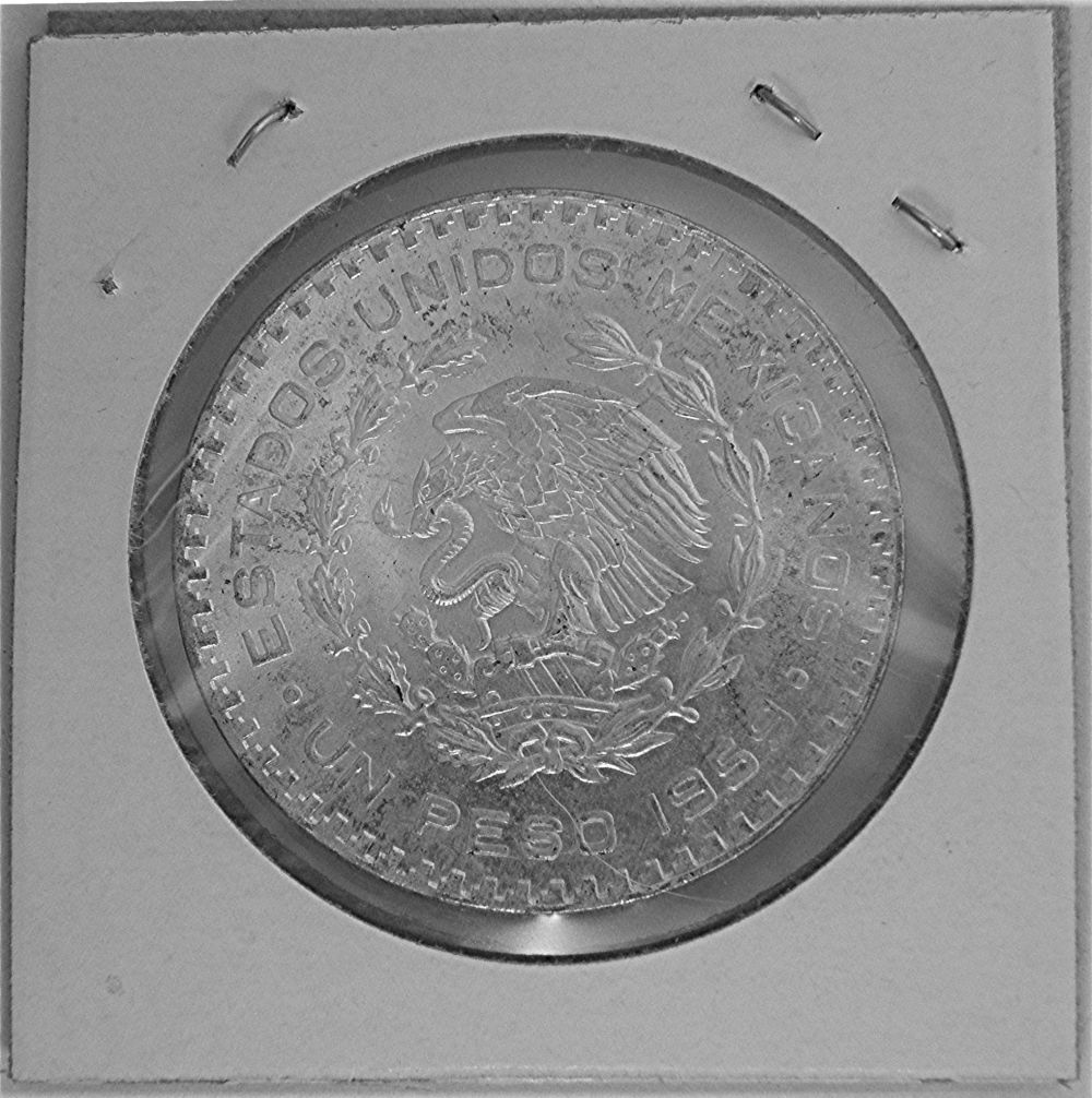 1959-Un-Peso;-40�-CCw;-350�-Crack;-&-Doubled
