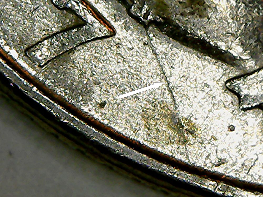 1997-P-25c-Multiple-Cracks-OBV-&-Rev