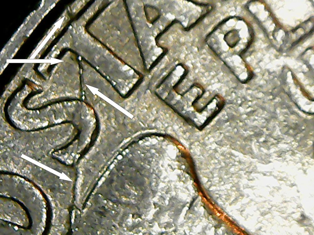 1997-P-25c-Multiple-Cracks-OBV-&-Rev