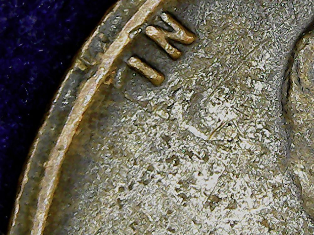 1951-D-LWC-Rim-To-Rim-Delam-&-?-On-Rev