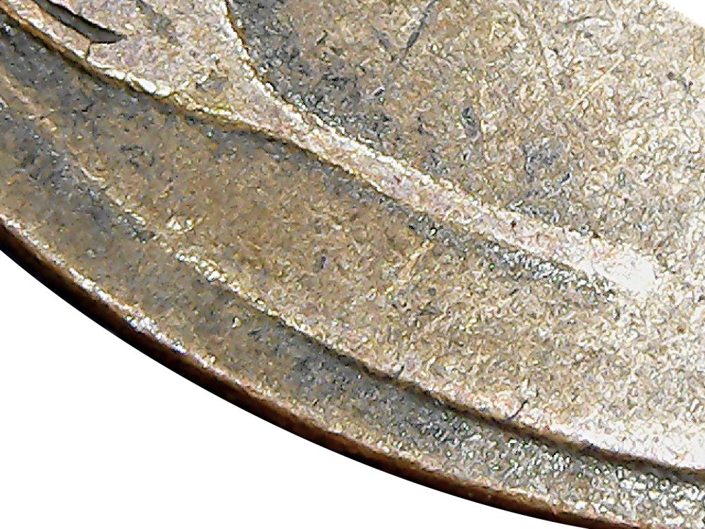 1951-D-LWC-Rim-To-Rim-Delam-&-?-On-Rev