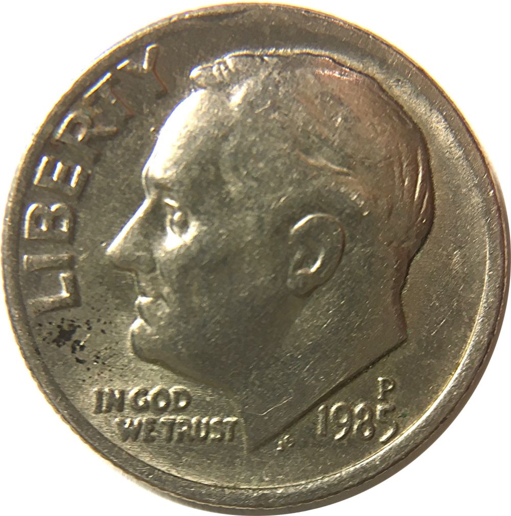 1985-P-Dime-Do-You-Think-This-Depression-On-The-Rim-Could-Be-Damage?