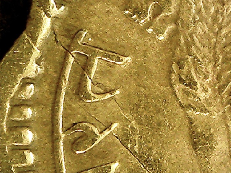 1968-India-Republic-10-Paise-Struck-On-A-Cracked-Planchet