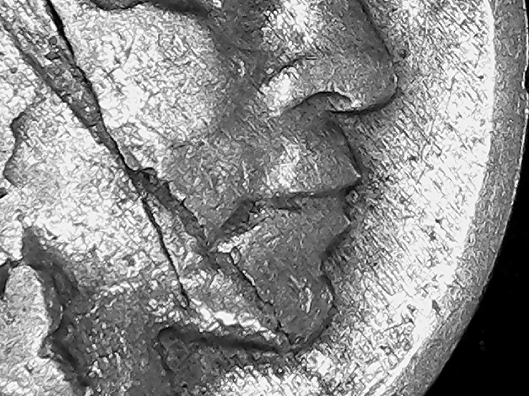 1918-Nickel---Damaged-Induced-Lamination?-Or-Indentions-Part-Of-Lamination?