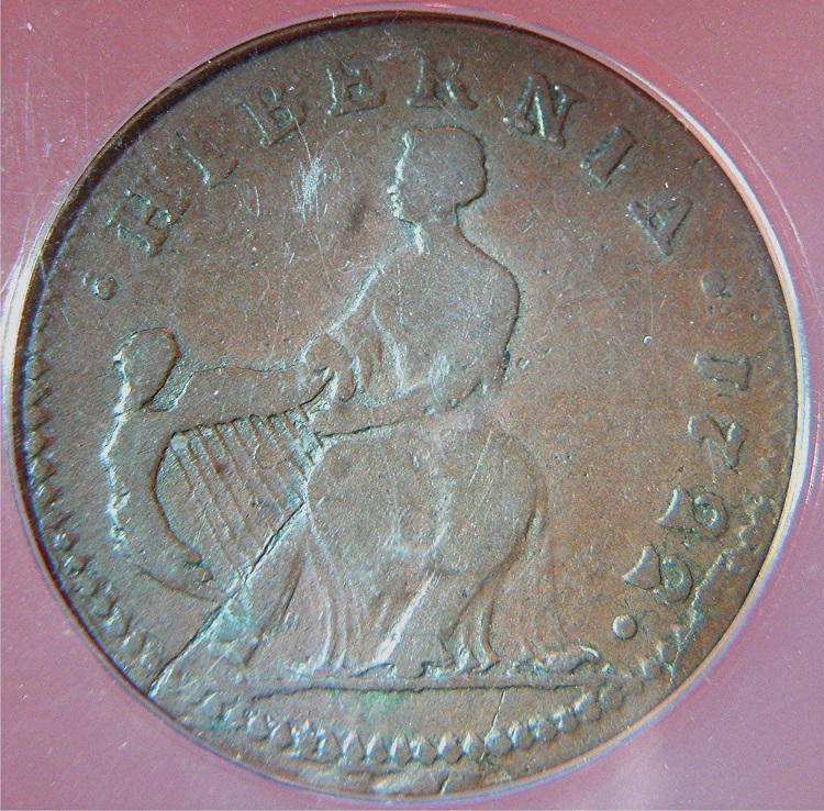 1722-Woods-Hibernia--Halfpenny-Question-About-Errors