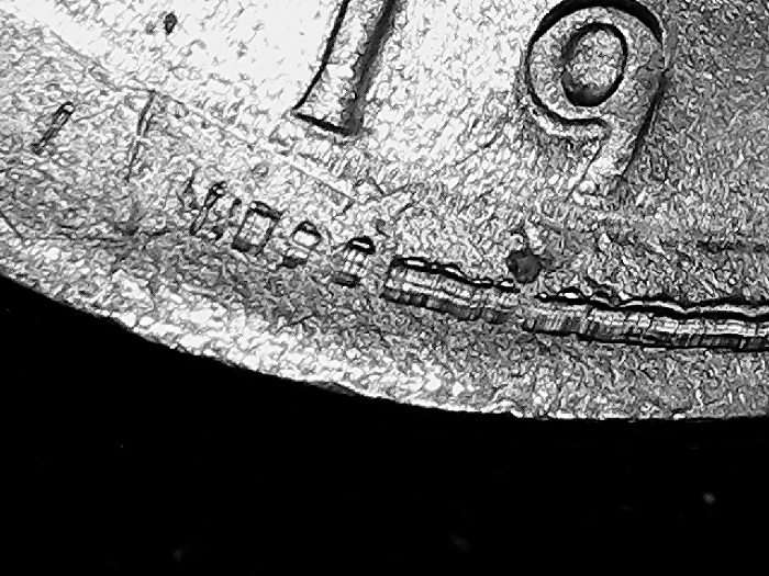 1988-Off-Center-Quarter-Struck-With-Inverted-Dies?-Collar-Clash?