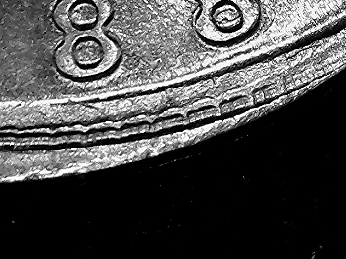 1988-Off-Center-Quarter-Struck-With-Inverted-Dies?-Collar-Clash?