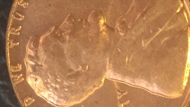 1958-Lincoln-Cent-Double-Lips,-Nose