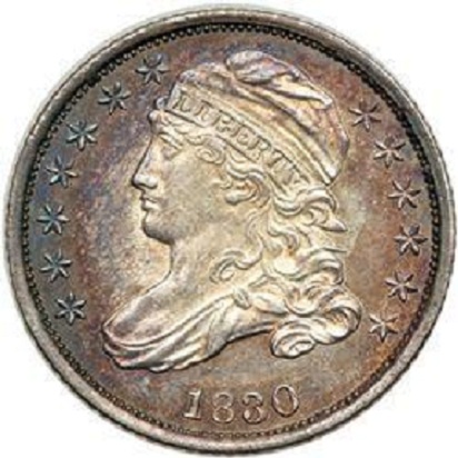 1830-Dime:-Artificial-Toning?