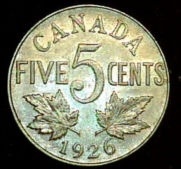 Canada-5-Cents-1926:-Near-6-Or-Far-6?