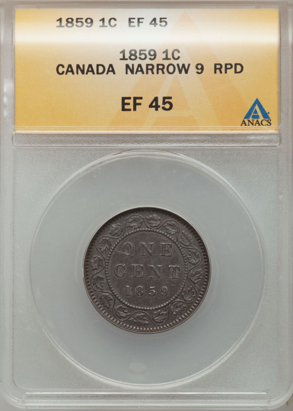1859-Canada-Cent:-Which-Variety-Of-9?