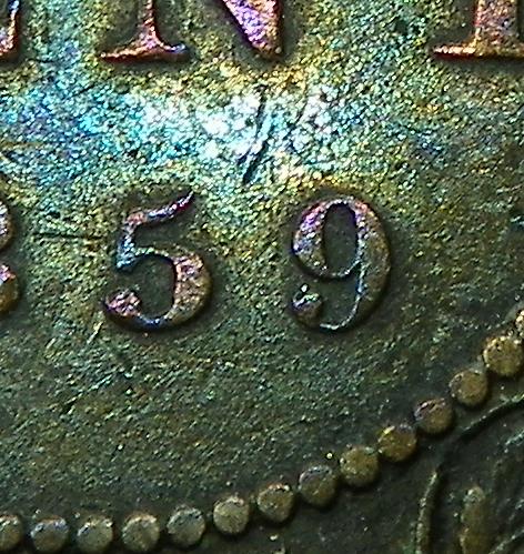 A-Pair-Of-1859-Cents:-Varieties?