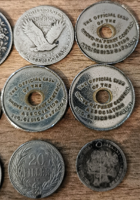 Please-Identify-These-Coins-Rarity-&-Value-Id:-Various-20th-Century-World-And-US-Coins-And-Tokens