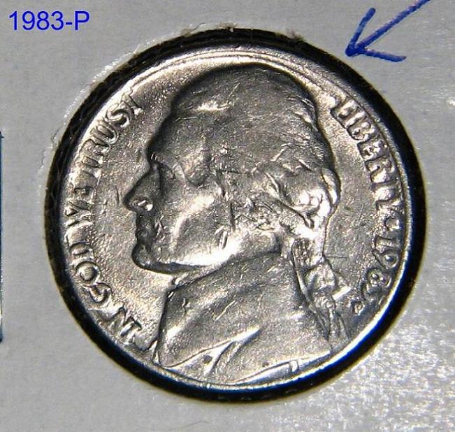 1983-P-Jefferson-Nickel---Opinions-Requested