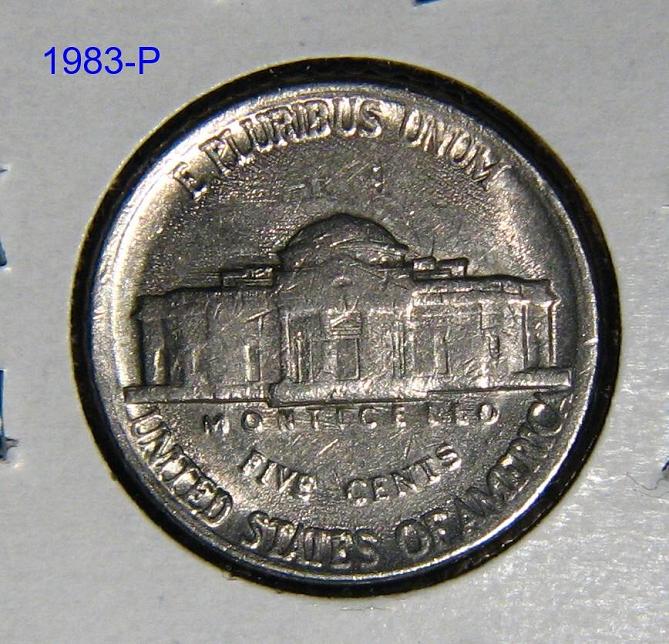 1983-P-Jefferson-Nickel---Opinions-Requested