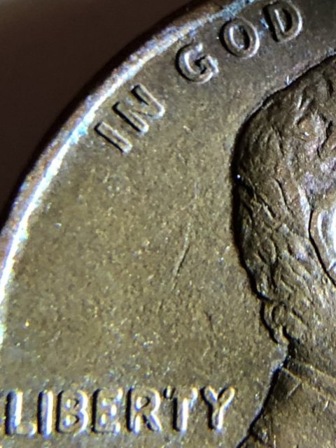 1992-D-Lincoln-Cent-Got-Great-Picture-On-Lines-In-Motto,-Liberty-And-Date.
