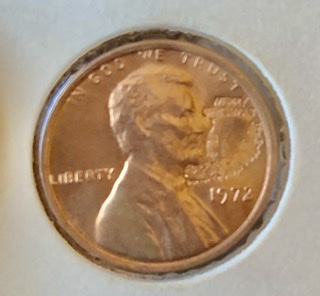 1972-Penny-With-Merry-Christmas-Stamp-On-Face.