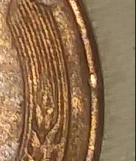 1957-D-Wheat-Penny-Die-Cud-On-Reverse