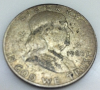 Should-I-Clean-My--1960-Franklin-Half-Dollar?