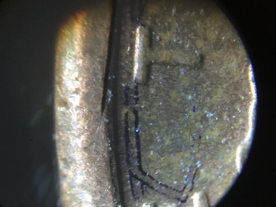 Strange-Ink-Marks-On-Penny.-Opinions-?