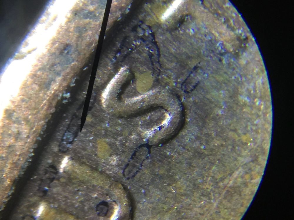 Strange-Ink-Marks-On-Penny.-Opinions-?