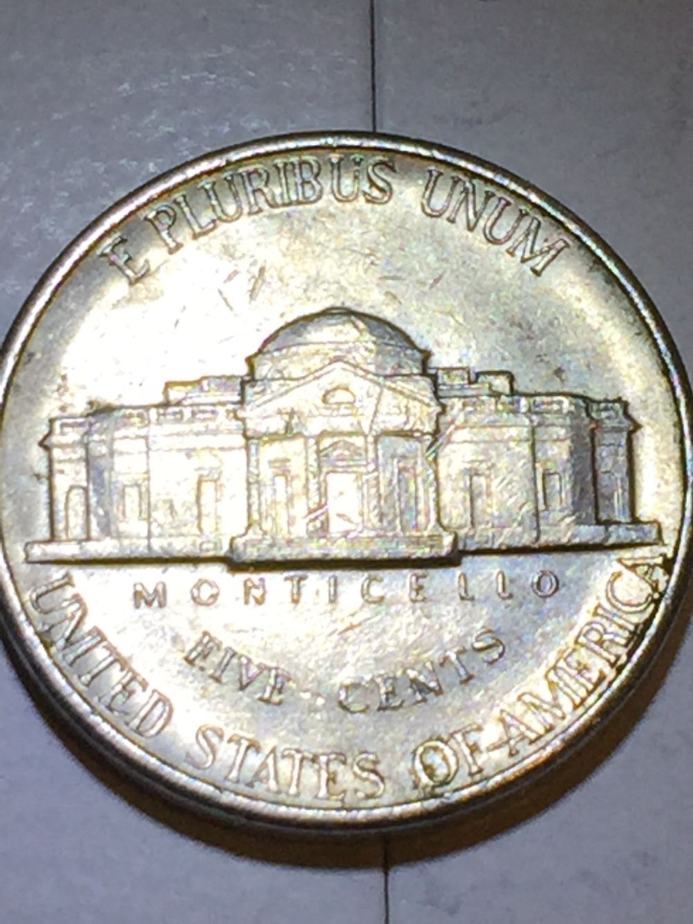 1996-Jefferson-Nickel-Rim-To-Rim-Die-Crack-And-Possible-Cud