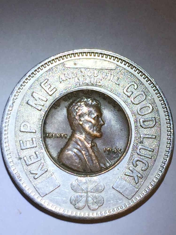 Souvenir-1946-Wheat-Encased-In-Aluminum-From-D.c.