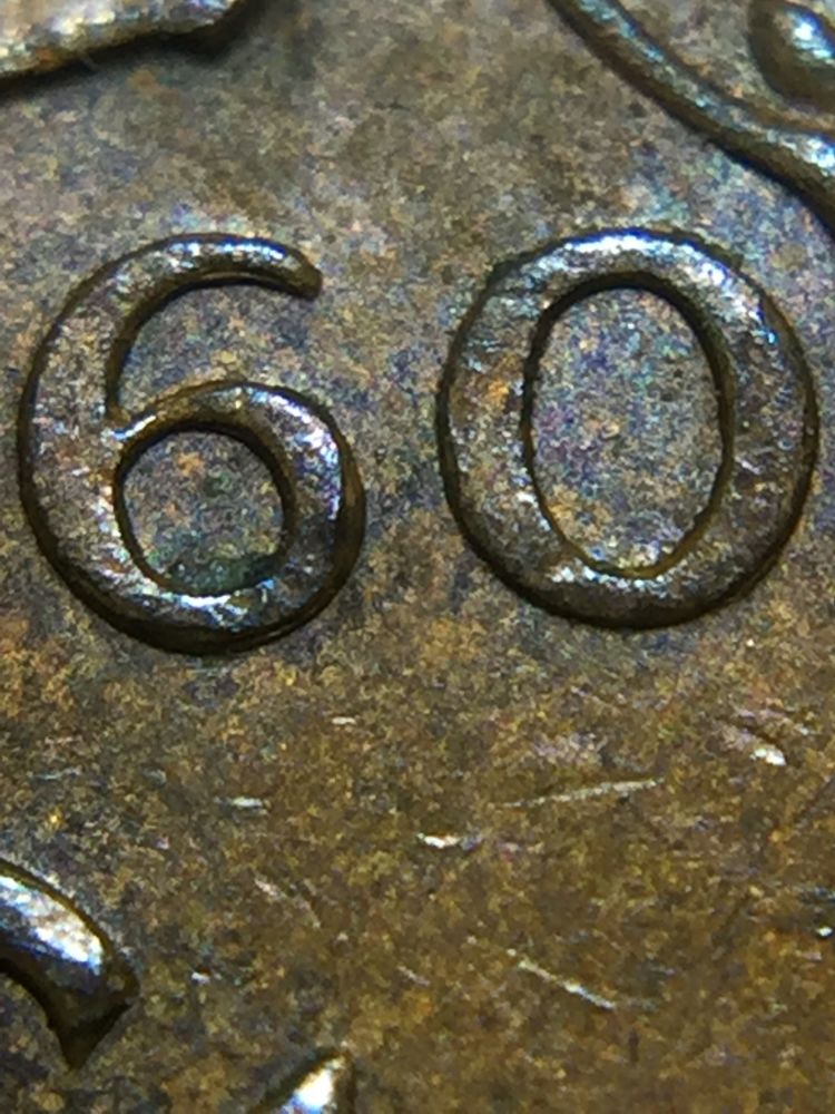 1960-Cent-Idb-Obverse-And-Doubling-On-Date